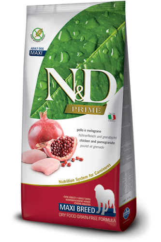 N&D Prime Maxi Adult Chicken&Pomegranate